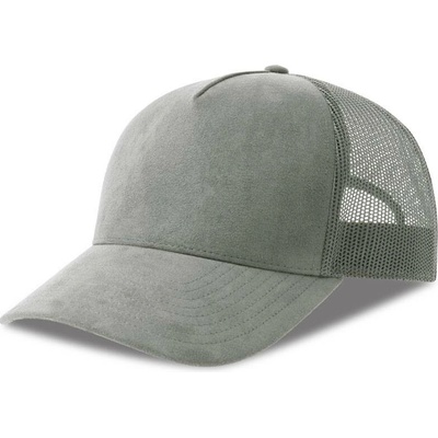 Atlantis Rapper Suede-S 5 panelová Trucker šiltovka sivá