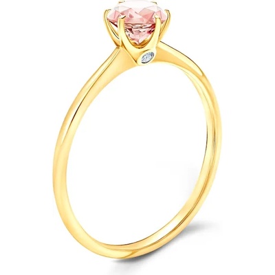 SAVICKI Годежен пръстен The Journey: злато, морганит