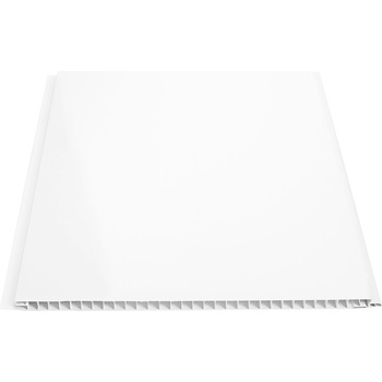 NOLINA ПВЦ ЛАМПЕРИЯ DECOLINE ЛАК БЕЗ ФУГА 25см 6000x8мм БЯЛА (P25.6WL.PBL)