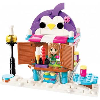 Image 1 of Qman Конструктор Кюман - Снежни забавления - Павилион за закуски