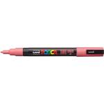 uni Декоративен маркер, 0, 9-1, 3 мм, UNI "Posca PC-3M", корал 284885000 (284885000)