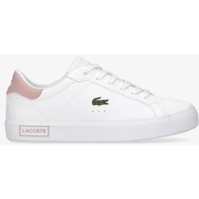 Lacoste Powercourt 0721 1 Suj детски Обувки Маратонки 741SUJ00141Y9 Бял 37, 5 (741SUJ00141Y9)