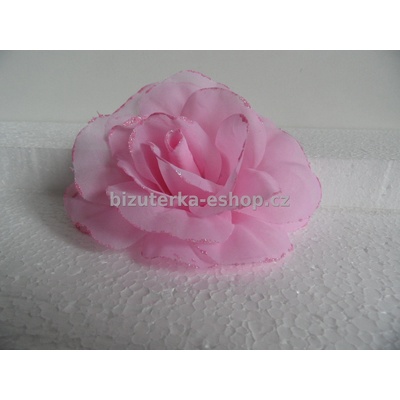 Bizuterka-eshop.cz květ růžový BZ-03409