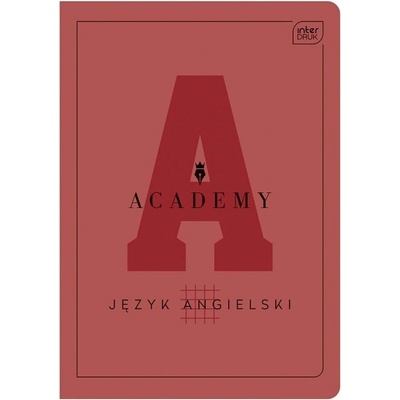 Interdruk Academy anglický Zošit na A5 60 kockovaný s okrajmi