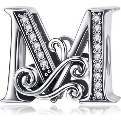 P&J Jewellery Stříbrný přívěsek Magické písmenka 2 SBMA2 M