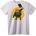 NOONEBRAND Тениска Анимационен нарушител - 3XL, White