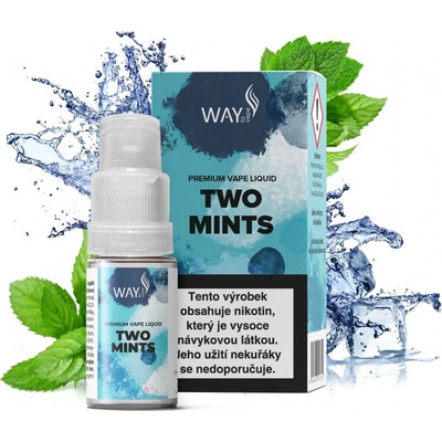 Way To Vape Two Mints 10 ml 6 mg