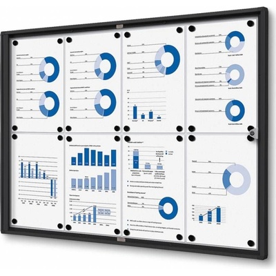 A-Z Reklama CZ Informační Vitrína interiérová SCXS9xA4C9005 9 x A4 – Zboží Živě