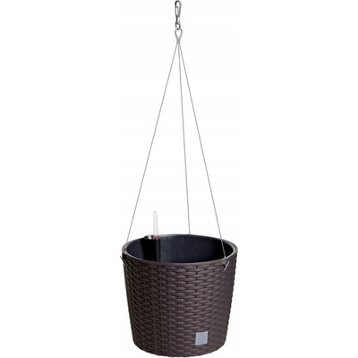 Prosperplast Závěsný květináč béžový kulatý 6,5 l 25,6 cm