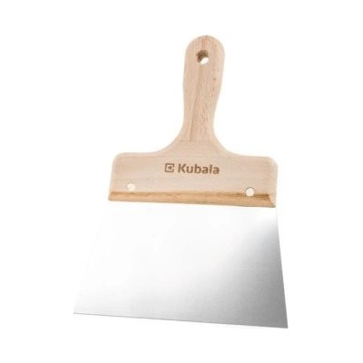 LEVIOR Stěrka nerezová 120mm, dřevěná rukojeť 0591