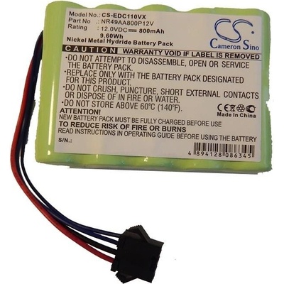 VHBW Ecovacs Deebot CR100 / CR110 / CR112 800 mAh