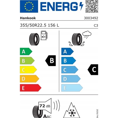 Hankook AL20W 355/50 R22.5 156L – Zboží Mobilmania