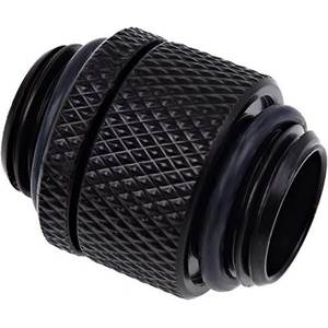 Alphacool Адаптер съединител с вътрешна резба Alphacool, Въртящ се, G1/4, Черен мат (1011173) - tehnik