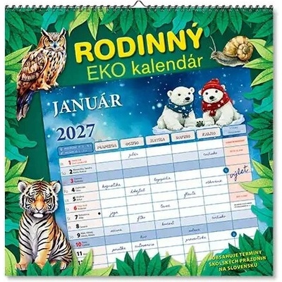 Nástenný Rodinný EKO 2027