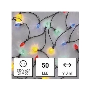 Emos D5ZM01 50 LED reťaz farebné žiarovky 9,8 m multicolor multifunkcia
