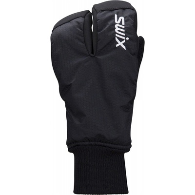 Swix Endure split mitt jr black