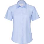 Russell Athletic 933f / Дамска риза с къс ръкав - оксфордско синьо 4xl (11933f42014)