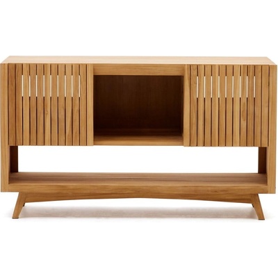 Kave Home Kuveni skříňka pod umyvadlo přírodní 140 cm, 80 cm, 50 cm