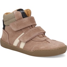 Develab barefoot dětské kotníkové boty Midcut sneak. Old pink růžové