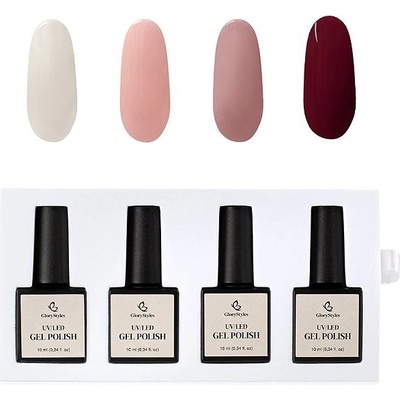 GloryStyles Sada gel laků GP11 Nude