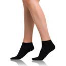 Bellinda Krátké dámské bambusové ponožky BAMBUS AIR LADIES IN SHOE socks černá