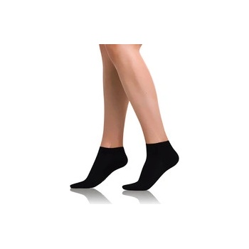Bellinda Krátké dámské bambusové ponožky BAMBUS AIR LADIES IN SHOE socks černá