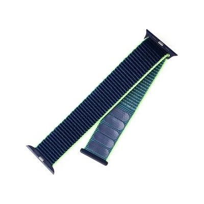 FIXED Nylon Strap na Apple Watch 38 mm/40 mm modrý FIXNST-436-NEBL