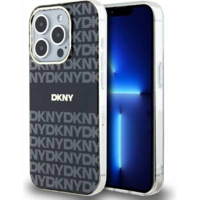 DKNY DKHMP13XHRHSEK iPhone 13 Pro Max 6.7 čierno/čierne pevné IML Mono & Stripe MagSafe