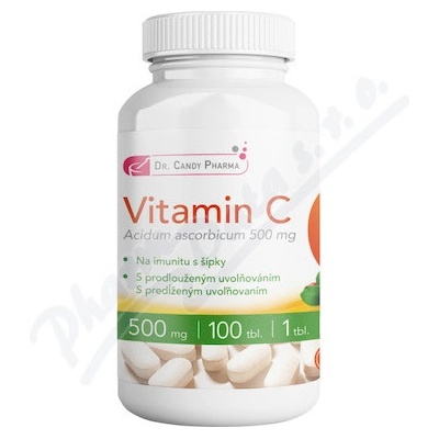 Dr. Candy Pharma Vitamin C Premium 500 mg 100 tablet