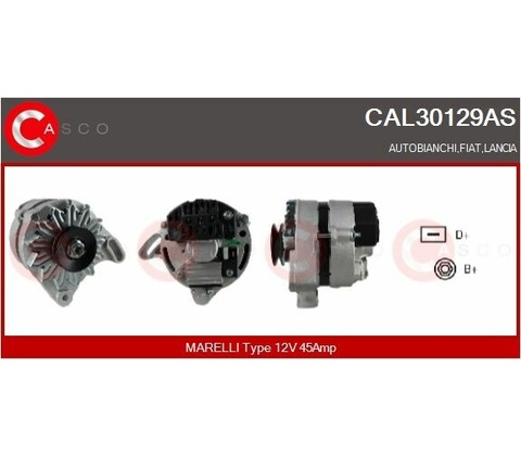 ALTERNATOR 12V 45A