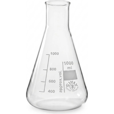 Simax Banka erlenmayer širokohrdlá 1000ml bez NZ