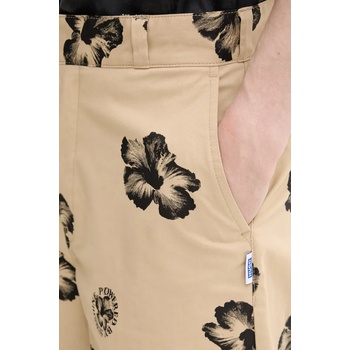 HUGO Blue Памучен къс панталон Hugo Blue мъжки в бежово 50542159 (50542159)