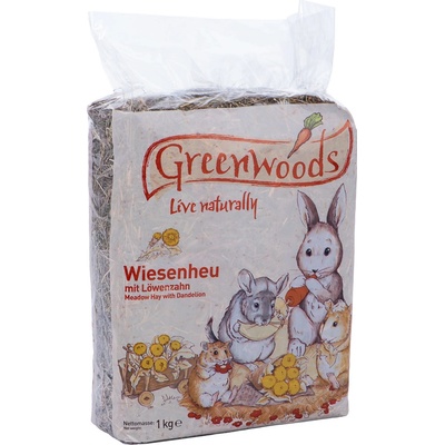 Greenwoods seno z luk pampeliška 3 kg