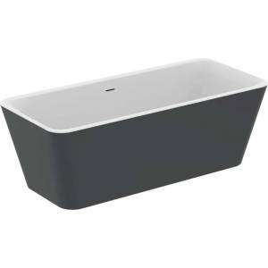 Ideal Standard Tonic II - Свободностояща вана 180x80 см бяло мат/черно мат K8725V3 (K8725V3)