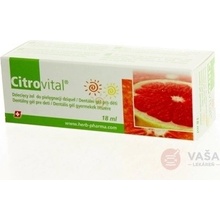 Herb Pharma Citrovital Dentálny gél pre deti 18 ml