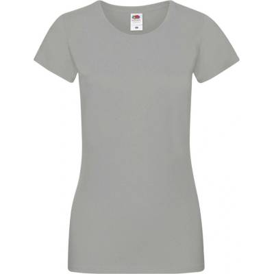 LadyFit Sofspun T shirt 614140 100% Cotton 160g/165g šedá