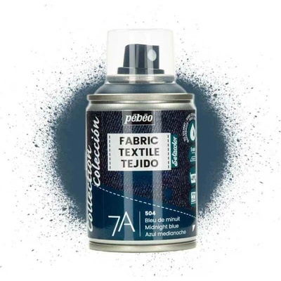 Pebeo Pébéo barva na textil ve spreji 100 ml půlnoční modř