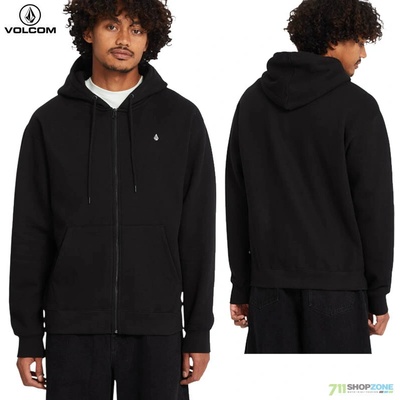 Volcom Singl Stone Zip mikina black