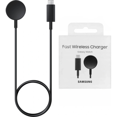 Samsung Зарядно Samsung Galaxy Watch 5, Active, Active 2, 3, 4, 5, 5 Pro, EP-OR900BBE, Черен (EP-OR900BBE)