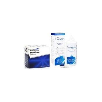 Image 1 of Bausch & Lomb PureVision (6 лещи) + Vantio Multi-Purpose 360 ml с кутия