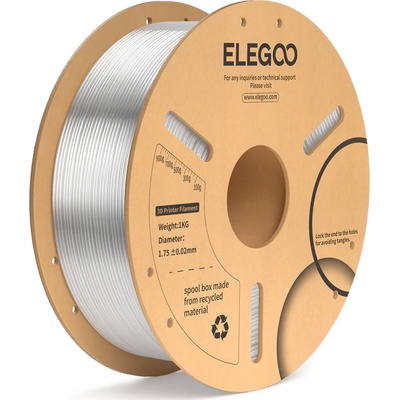 Elegoo PLA+ Clear - 1, 75 mm / 1000 g (50.203.0518)