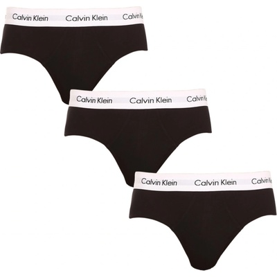 Calvin Klein slipy Cotton Hip Brief U2661G Black 3Pack