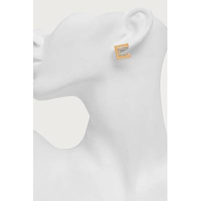 Elisabetta Franchi обици дамски от метал с циркон (OR23A66E2)