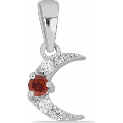 Nefertitis Přívěsek stříbrný s broušeným Madeira citrínem a zirkonem 039244 MCT NF45349 0