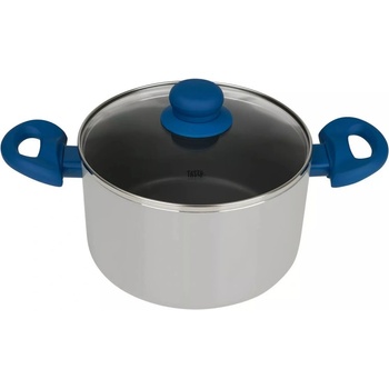 Image 1 of Tasty Тенджера Tasty 678538, 16 см, 1.5 л, Система за дозиране на олио, Алуминий, Незалепващо покритие, Син (678538)
