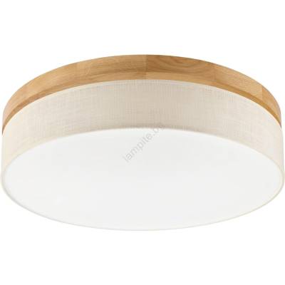 Brilagi - LED плафон BELLADONNA LED/36W/230V Ø 50 см кремав/дъб (BG2113)