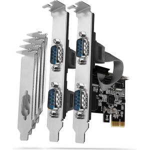 AXAGON 4x разширителна карта за серийни портове PCIe (PCEA-S4N) (PCEA-S4N)