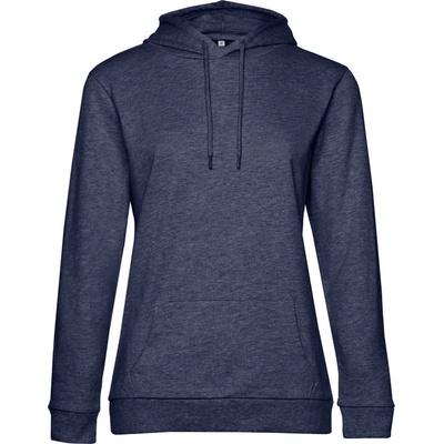 B&C mikina Hoodie COT-01W04Wc0800 melír navy