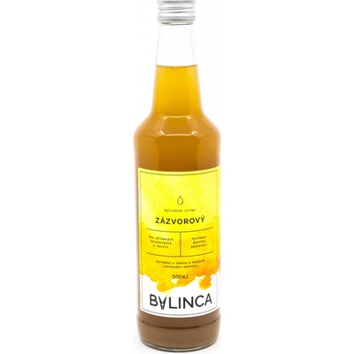 Bylinca Bylinkový sirup Zázvorový 500 ml