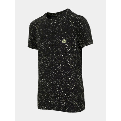 4F T-shirt For A Boy HJL21 JTSM006 Deep Black